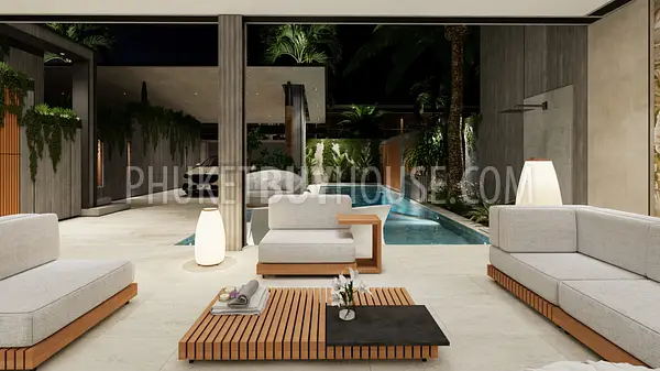 RAW22548: Modern Eco-Style 4 Bedroom Villa in Rawai with High-Tech Comfort and Private Pools (77% finished). Photo #14