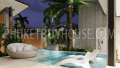 RAW22548: Modern Eco-Style 4 Bedroom Villa in Rawai with High-Tech Comfort and Private Pools (77% finished). Photo #9