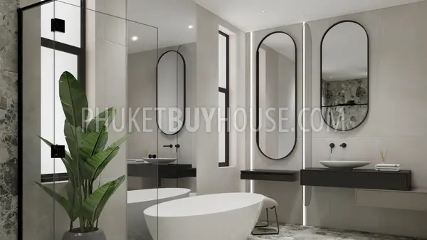 RAW22548: Modern Eco-Style 4 Bedroom Villa in Rawai with High-Tech Comfort and Private Pools (77% finished). Photo #44