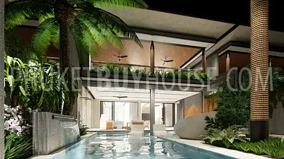 RAW22548: Modern Eco-Style 4 Bedroom Villa in Rawai with High-Tech Comfort and Private Pools (77% finished). Photo #1