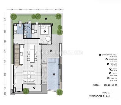 KAT22549: Three-Level Villas with Private Pool in Serene Kata Hillside. 照片 #6