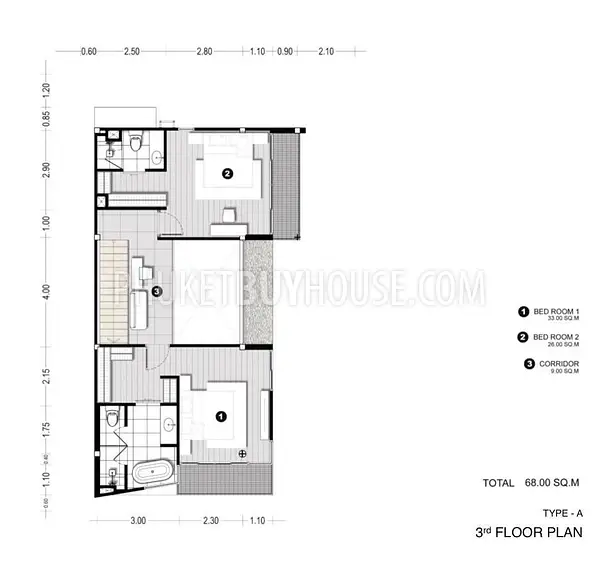 KAT22549: Three-Level Villas with Private Pool in Serene Kata Hillside. Photo #7