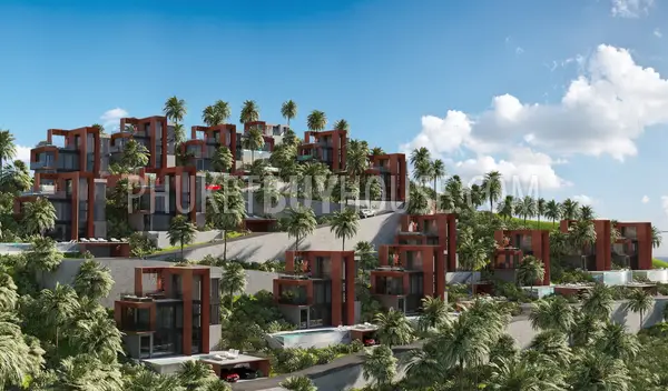 KAR22550: 3-Storey Pool Villas with Rooftop Options near Karon Beach. Fotoğraf #2