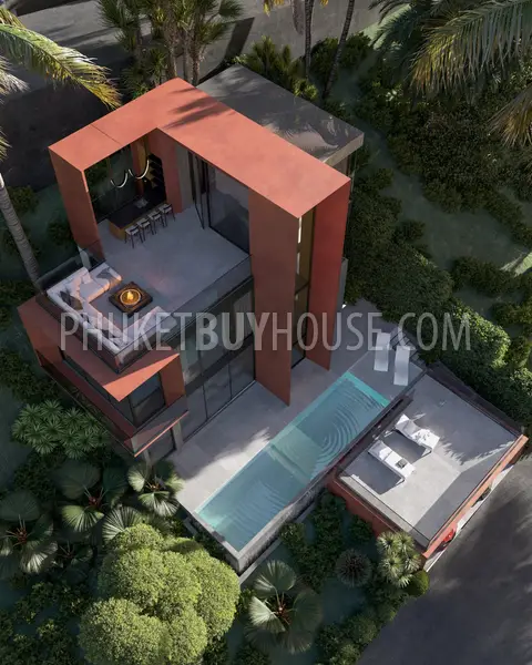 KAR22550: 3-Storey Pool Villas with Rooftop Options near Karon Beach. Fotoğraf #10