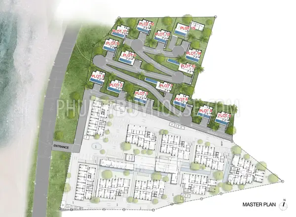 KAR22550: 3-Storey Pool Villas with Rooftop Options near Karon Beach. Fotoğraf #4