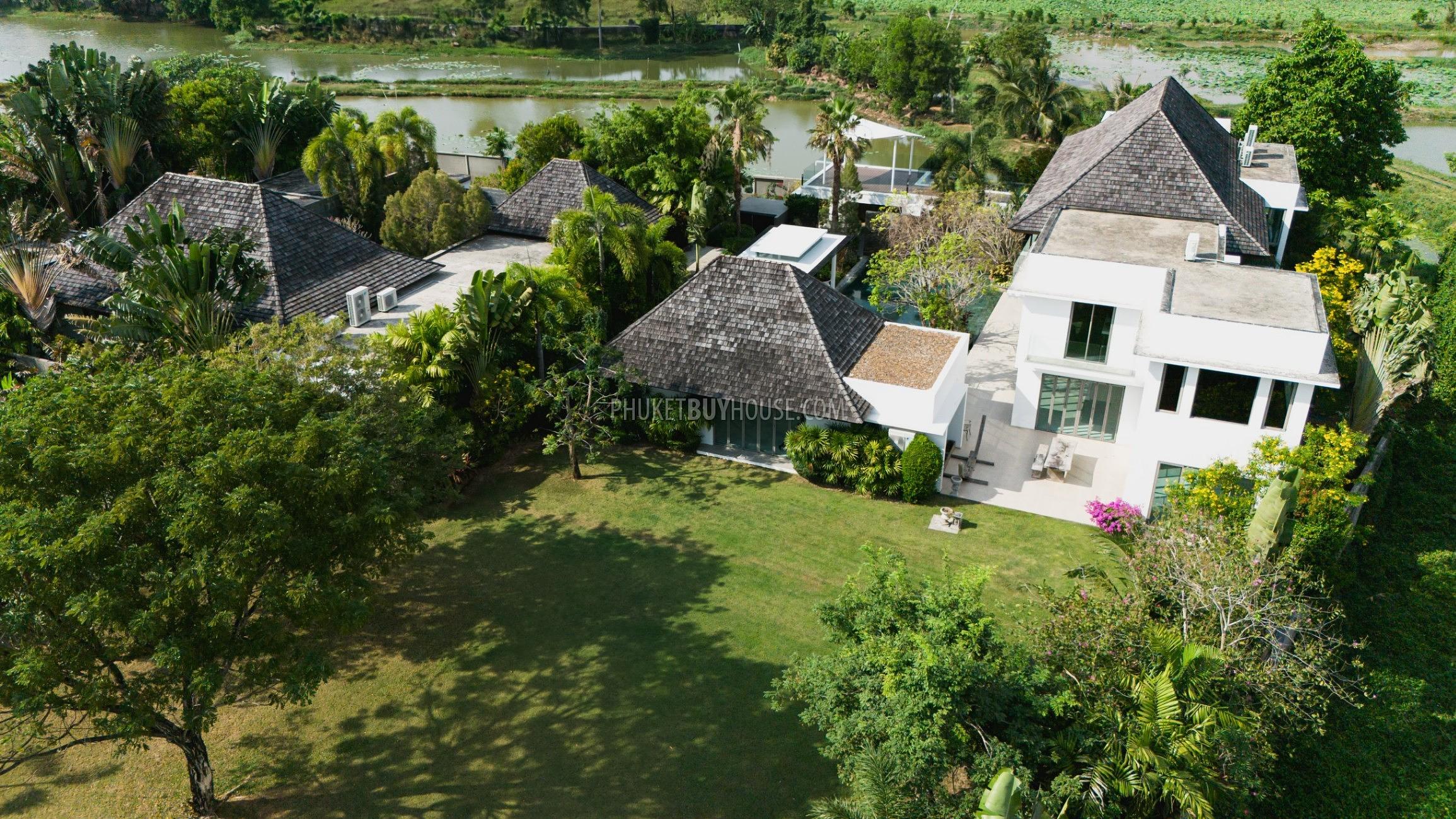BAN22551: Majestic Lakeside Villa with Rooftop Oasis and Waterfall Pool in Bang Tao’s Hidden Paradise. Photo #2