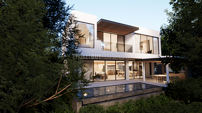 NAY22552:  3-Bedroom Tropical Villa Surrounded by Nature in Northern Phuket, Nai Yang. Photo #1