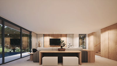 NAY22552:  3-Bedroom Tropical Villa Surrounded by Nature in Northern Phuket, Nai Yang. Photo #8