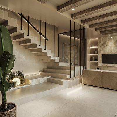 CHE22556: Pre Sale 4-Bedroom Two-Storey Villa with Private Pool and Sunken Lounge in Cherng Talay. Photo #7