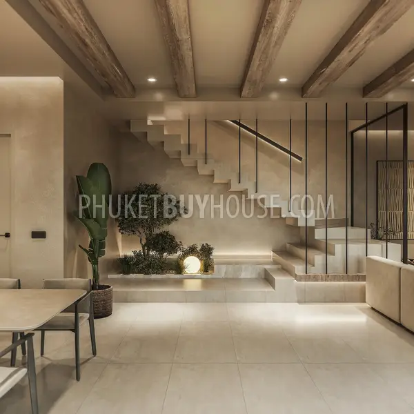 CHE22556: Pre Sale 4-Bedroom Two-Storey Villa with Private Pool and Sunken Lounge in Cherng Talay. 照片 #9