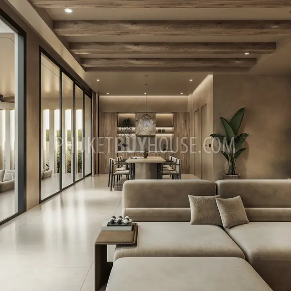 CHE22556: Pre Sale 4-Bedroom Two-Storey Villa with Private Pool and Sunken Lounge in Cherng Talay. 照片 #11