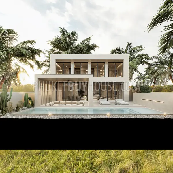 CHE22556: Pre Sale 4-Bedroom Two-Storey Villa with Private Pool and Sunken Lounge in Cherng Talay. 照片 #1