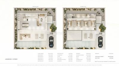 CHE22556: Pre Sale 4-Bedroom Two-Storey Villa with Private Pool and Sunken Lounge in Cherng Talay. 照片 #3