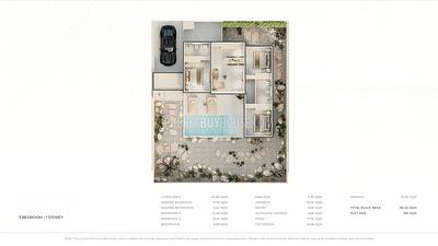 CHE22554: Pre Sale 3-bedroom villa with a private pool and terrace, located in Cherng Talay. Photo #4