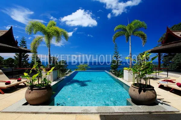 SUR6747: Villa with Panoramic Sea View in Surin. Photo #47