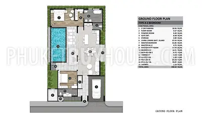 NAY22558: 2 Bedroom Tropical Villa Just Minutes from Naiyang Beach. Photo #4