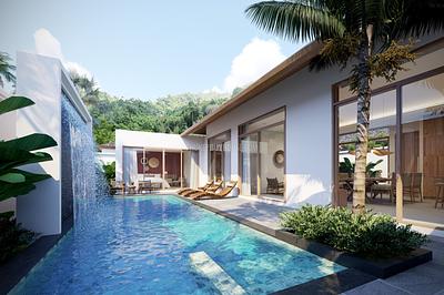 NAY22559: Spacious Balinese-Inspired Pool Villas with 3 Bedrooms Near Naiyang Beach