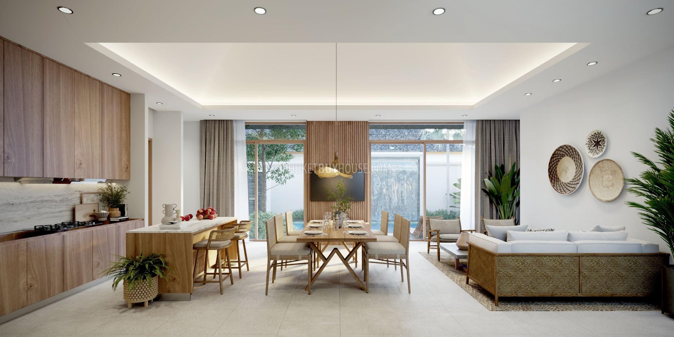 NAY22559: Spacious Balinese-Inspired Pool Villas with 3 Bedrooms Near Naiyang Beach. Photo #13