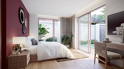 NAY22559: Spacious Balinese-Inspired Pool Villas with 3 Bedrooms Near Naiyang Beach. 照片 #14