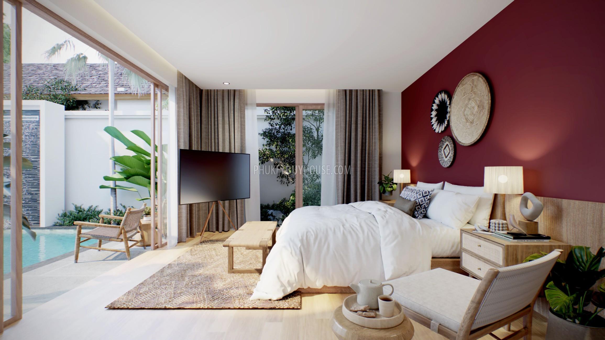 NAY22559: Spacious Balinese-Inspired Pool Villas with 3 Bedrooms Near Naiyang Beach. Photo #17