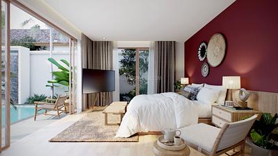 NAY22559: Spacious Balinese-Inspired Pool Villas with 3 Bedrooms Near Naiyang Beach. 照片 #17