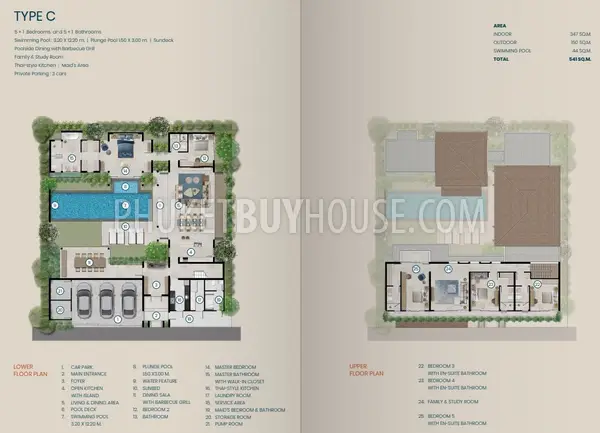 BAN7259: Spacious 5+1 Bedrooms House in Bang Tao Area. Photo #12