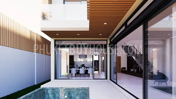 BAN22562: 3-Bedroom Semi-Detached House in a Peaceful Tropical Setting in Bang Tao. Photo #2