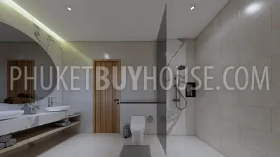 BAN22562: Трехкомнатный смежный дом в тихом тропическом месте в Банг Тао. Фото #15