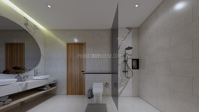 BAN22562: 3-Bedroom Semi-Detached House in a Peaceful Tropical Setting in Bang Tao. 照片 #15