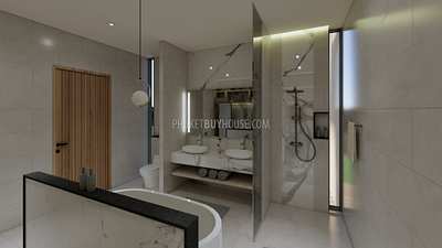 BAN22562: 3-Bedroom Semi-Detached House in a Peaceful Tropical Setting in Bang Tao. 照片 #30