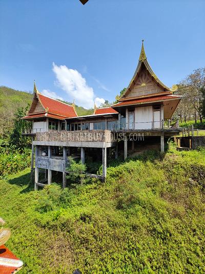 MAI7181: 6 rai of land with 4 Thai Style Houses in Mai Khao. Photo #29