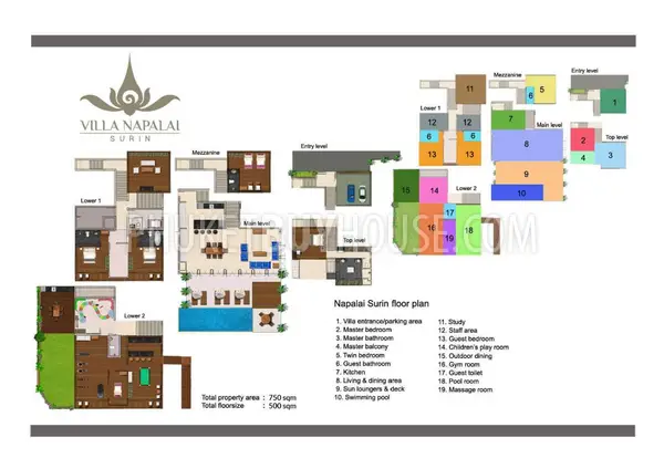 SUR7266: Four Bedroom Seaview Villa in Surin. 照片 #49