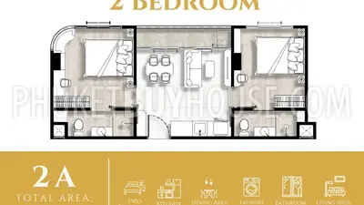 KAM7269: Affordable Two Bedroom Apartments in Kamala. Photo #5