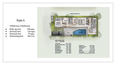 NAI22567: Вилла с 3 спальнями и бассейном в Най-Харне - элегантная тропическая жизнь в тихом уголке Пхукета. Фото #3