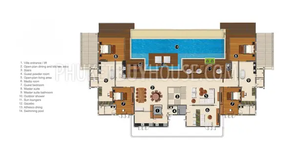 NAT22570: Breathtaking Oceanfront Penthouse with Panoramic Sunset Views. Photo #4
