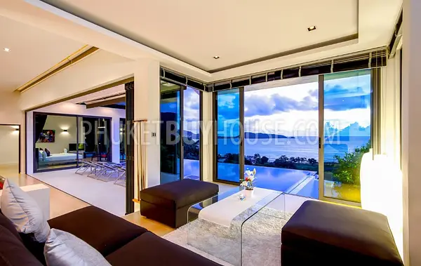 PAT22573: Breathtaking 6-Bedroom Sea View Villa with Private Squash Court Near Patong. 照片 #19