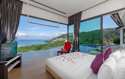 PAT22573: Breathtaking 6-Bedroom Sea View Villa with Private Squash Court Near Patong. Photo #22
