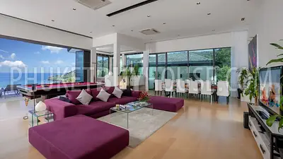 PAT22573: Breathtaking 6-Bedroom Sea View Villa with Private Squash Court Near Patong. Fotoğraf #25
