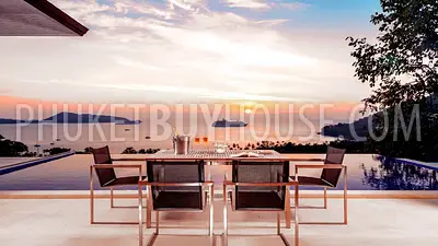 PAT22573: Breathtaking 6-Bedroom Sea View Villa with Private Squash Court Near Patong. Fotoğraf #16