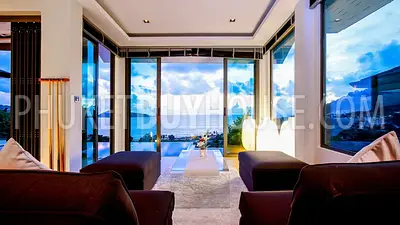 PAT22573: Breathtaking 6-Bedroom Sea View Villa with Private Squash Court Near Patong. Fotoğraf #30
