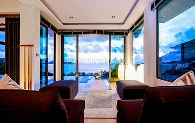 PAT22573: Breathtaking 6-Bedroom Sea View Villa with Private Squash Court Near Patong. Photo #30