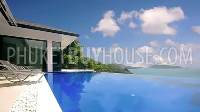 PAT22573: Breathtaking 6-Bedroom Sea View Villa with Private Squash Court Near Patong. Fotoğraf #12