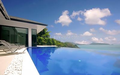 PAT22573: Breathtaking 6-Bedroom Sea View Villa with Private Squash Court Near Patong. Photo #12