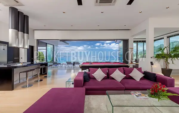 PAT22573: Breathtaking 6-Bedroom Sea View Villa with Private Squash Court Near Patong. 照片 #35