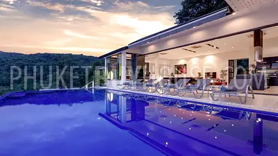 PAT22573: Breathtaking 6-Bedroom Sea View Villa with Private Squash Court Near Patong. Fotoğraf #2
