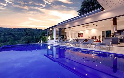 PAT22573: Breathtaking 6-Bedroom Sea View Villa with Private Squash Court Near Patong. Photo #2