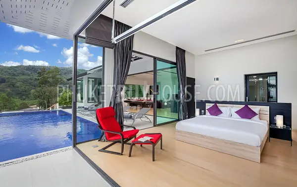 PAT22573: Breathtaking 6-Bedroom Sea View Villa with Private Squash Court Near Patong. 照片 #48