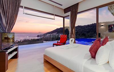 PAT22573: Breathtaking 6-Bedroom Sea View Villa with Private Squash Court Near Patong. Photo #43