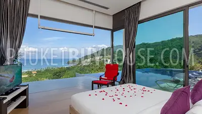 PAT22573: Breathtaking 6-Bedroom Sea View Villa with Private Squash Court Near Patong. Fotoğraf #42