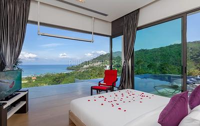 PAT22573: Breathtaking 6-Bedroom Sea View Villa with Private Squash Court Near Patong. Photo #42